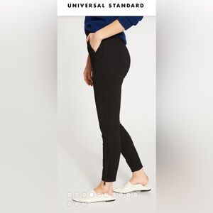 Universal Standard Moro Pocket Signature Ponte Pants with Ankle Zipper 10-12
